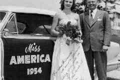 1954 Miss America Evelyn Ay with Ira Wilmoth